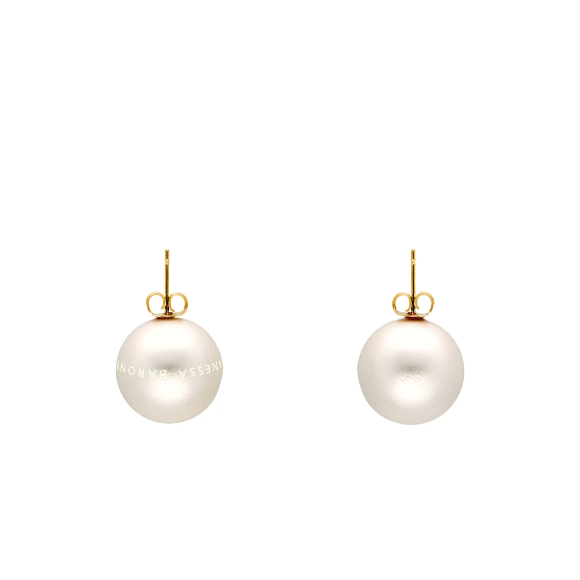 Vanessa Baroni Anneau D'Oreille Dot Pearl* Boucles D Oreilles