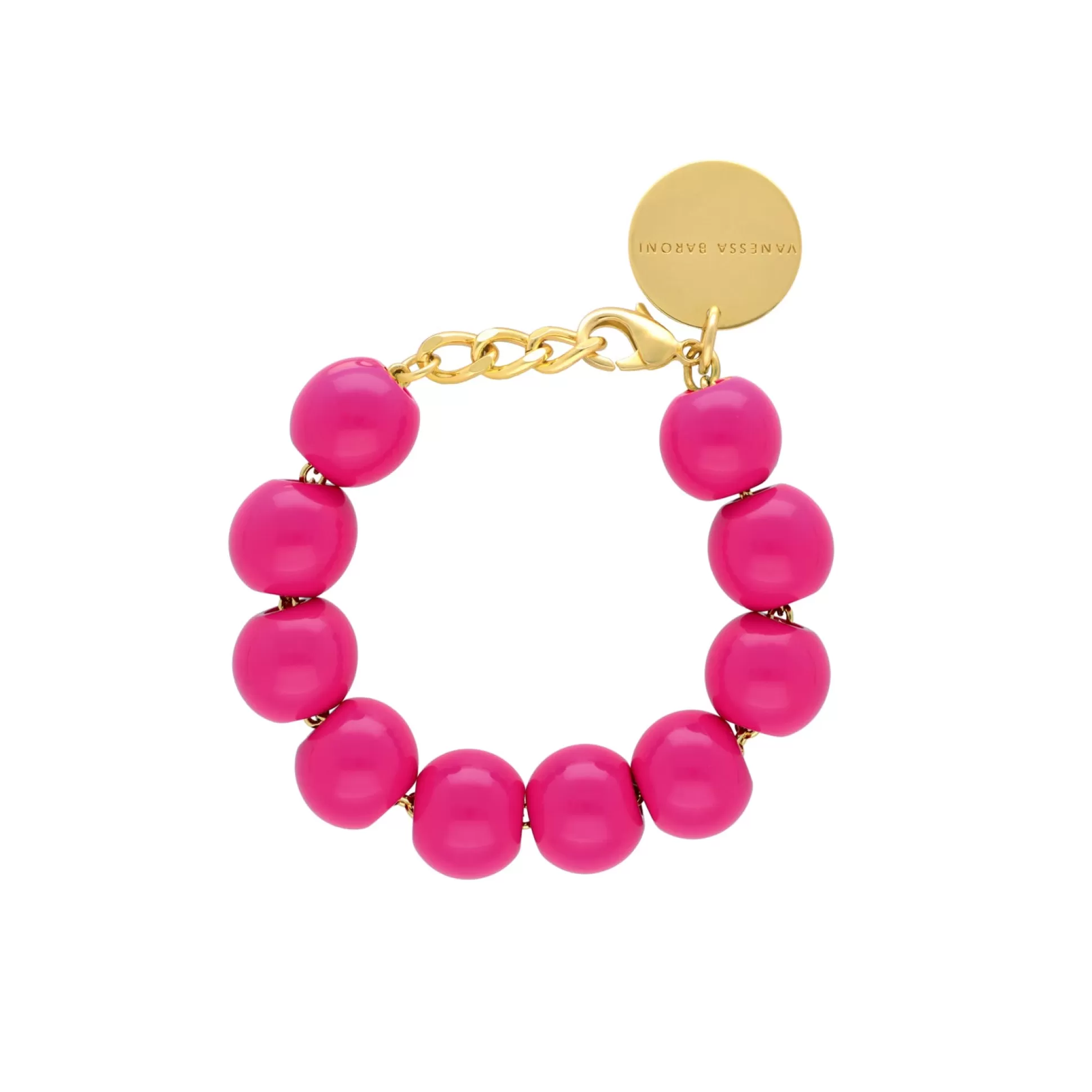 Vanessa Baroni Beads Bracelet Fuchsia* Bracelets