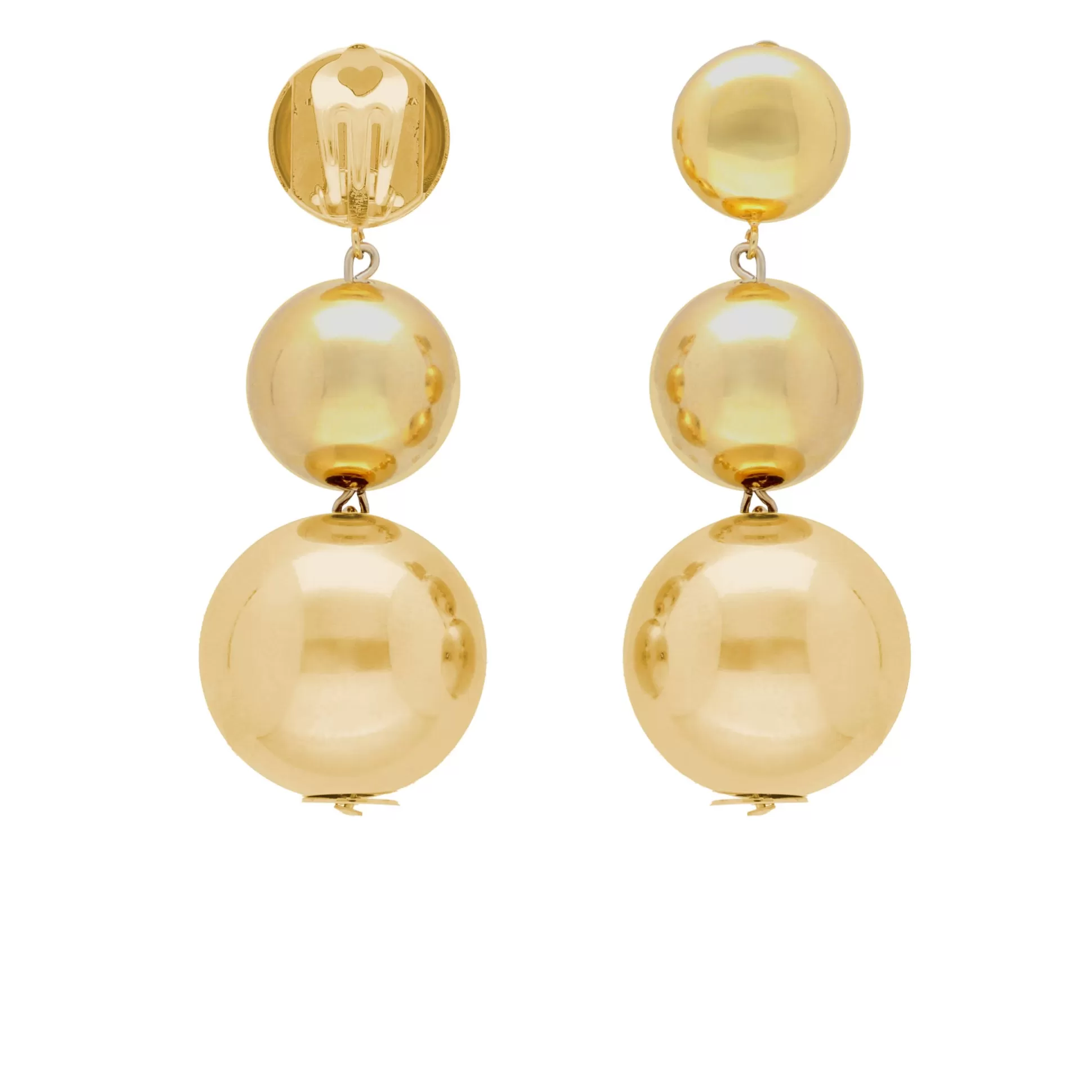 Vanessa Baroni Beads Earring Gold* Boucles D Oreilles