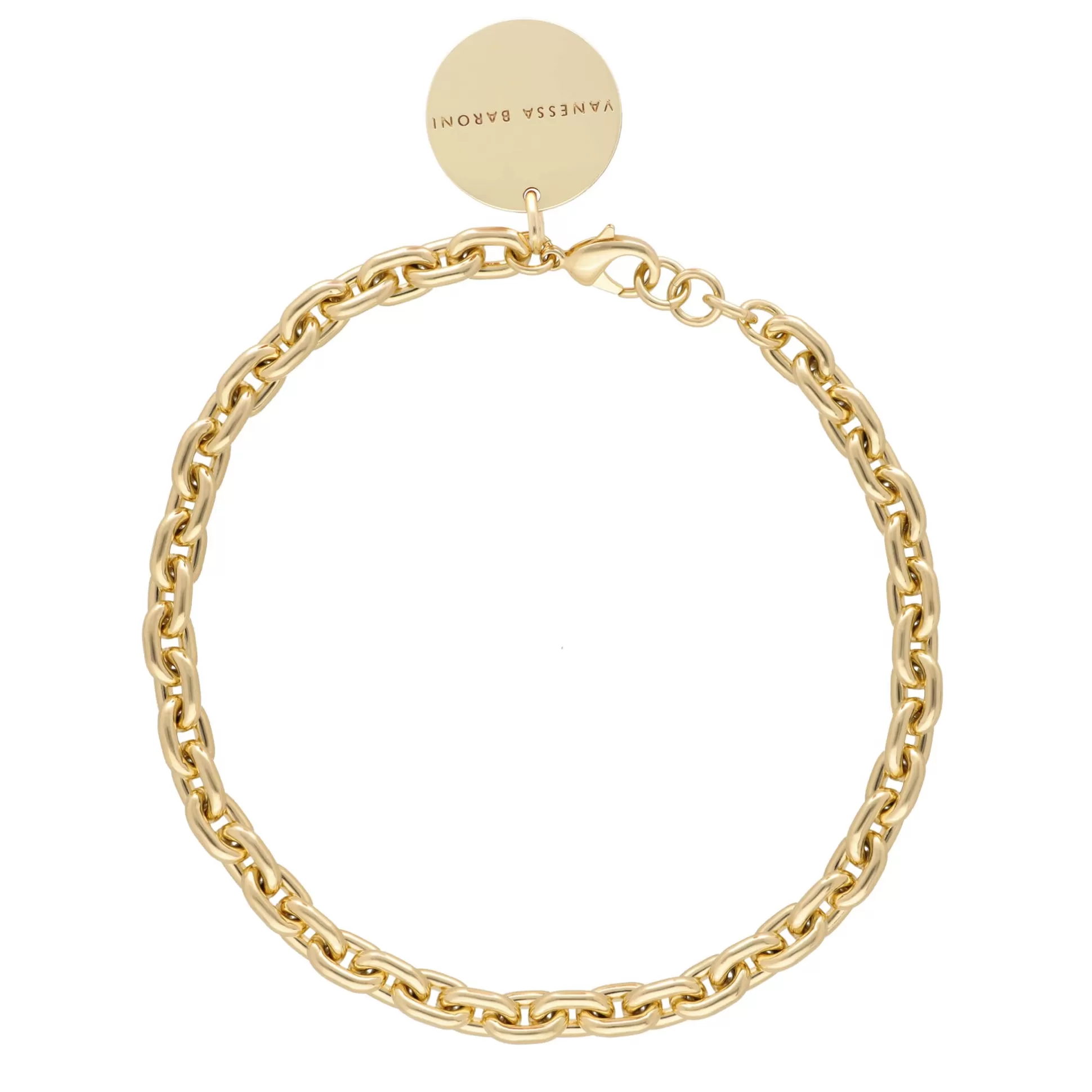 Vanessa Baroni Big Anker Necklace Gold* Chaines