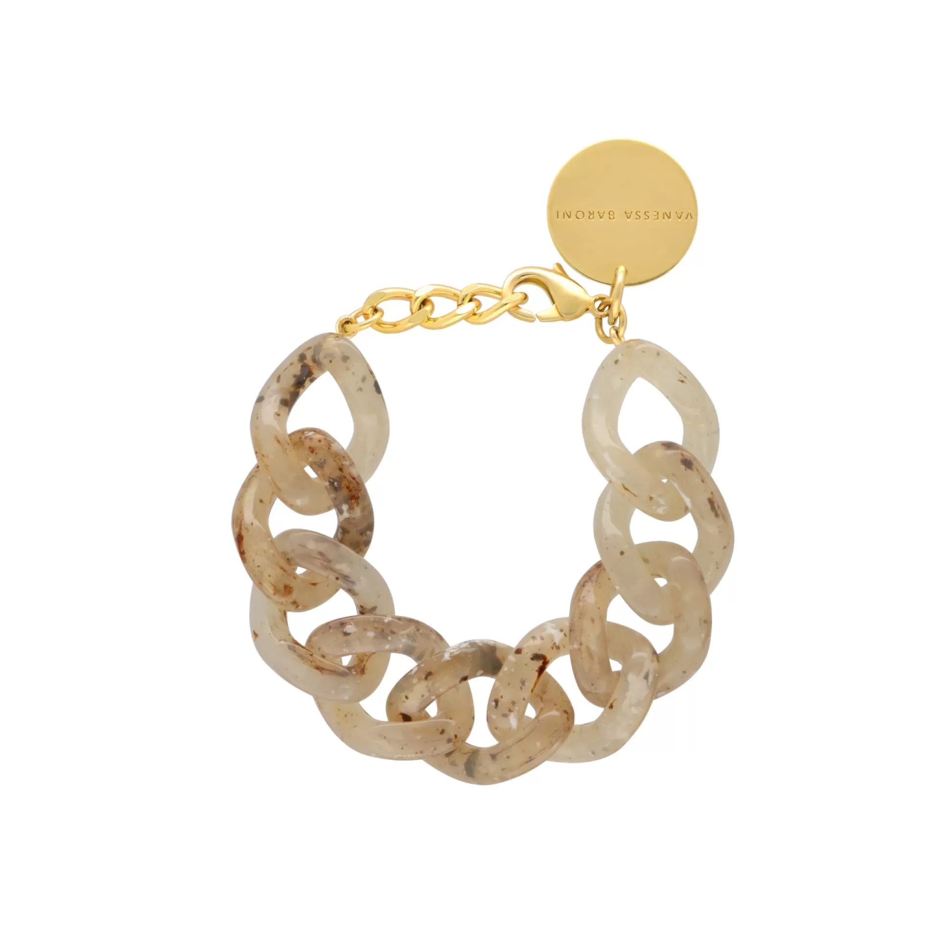 Vanessa Baroni Flat Chain Bracelet Light Bernstein* Bracelets