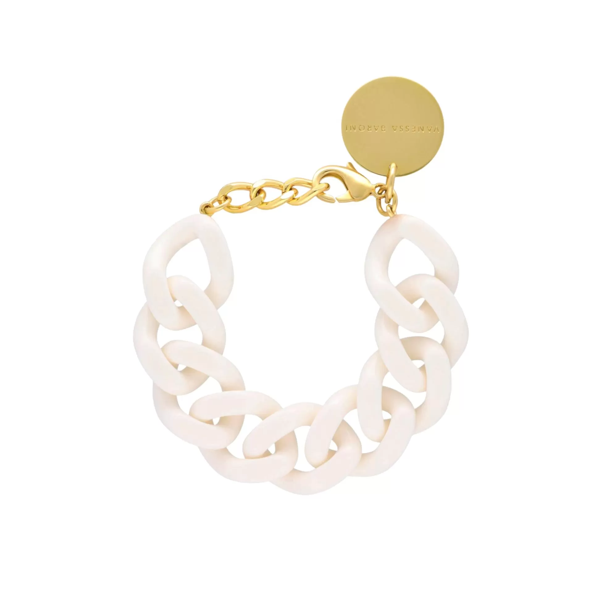 Vanessa Baroni Flat Chain Bracelet Off-White* Bracelets