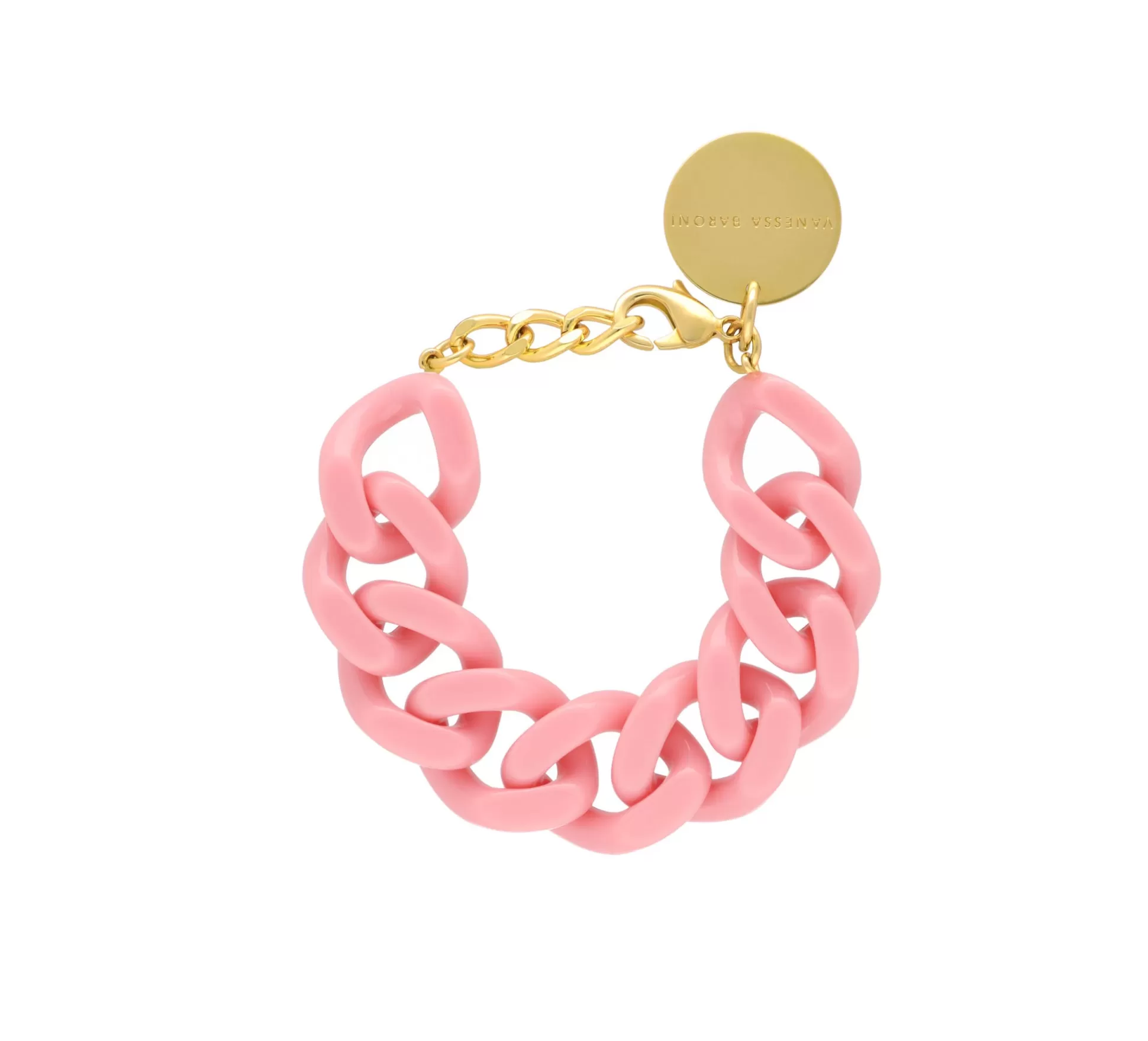 Vanessa Baroni Flat Chain Bracelet Rose* Bracelets