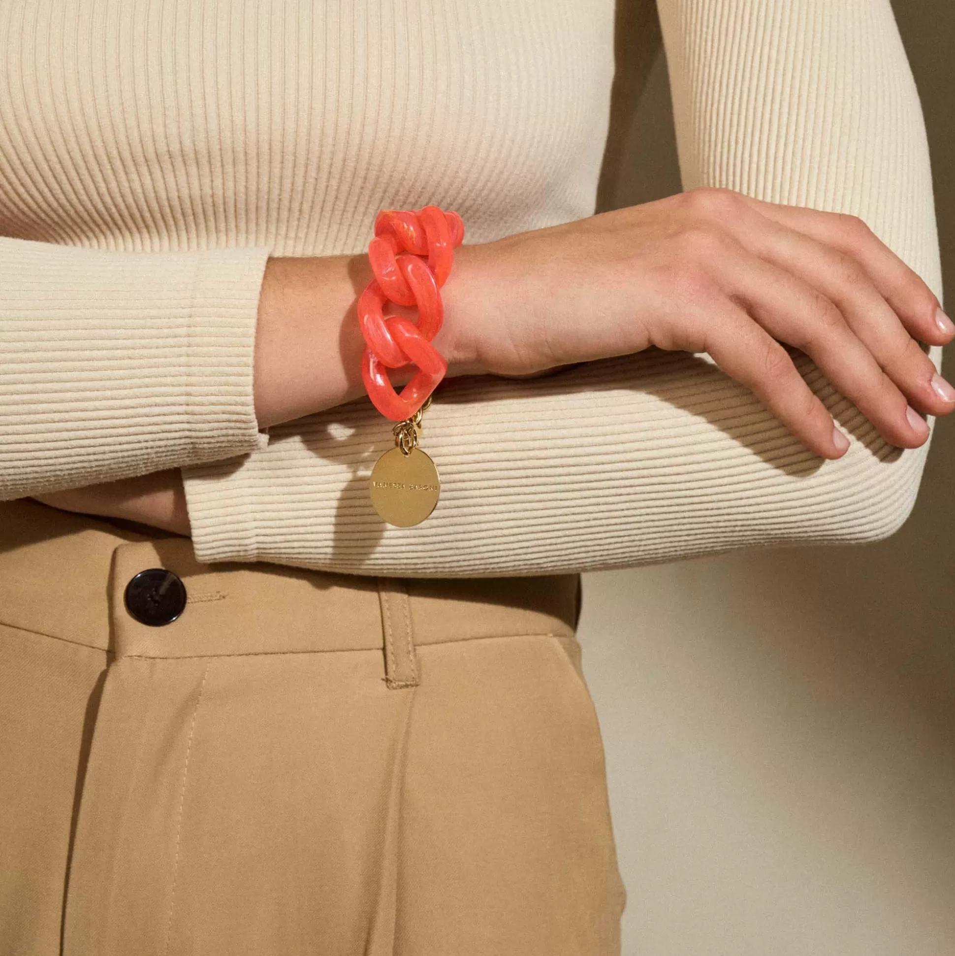 Vanessa Baroni Great Bracelet Campari Orange* Bracelets