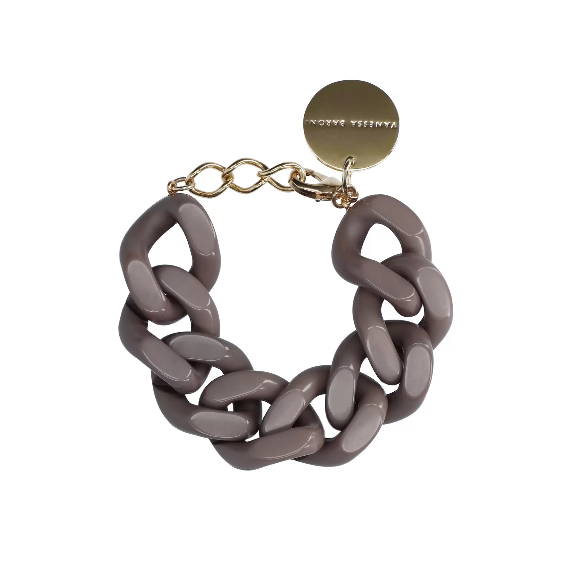 Vanessa Baroni Great Bracelet Dark Taupe* Bracelets