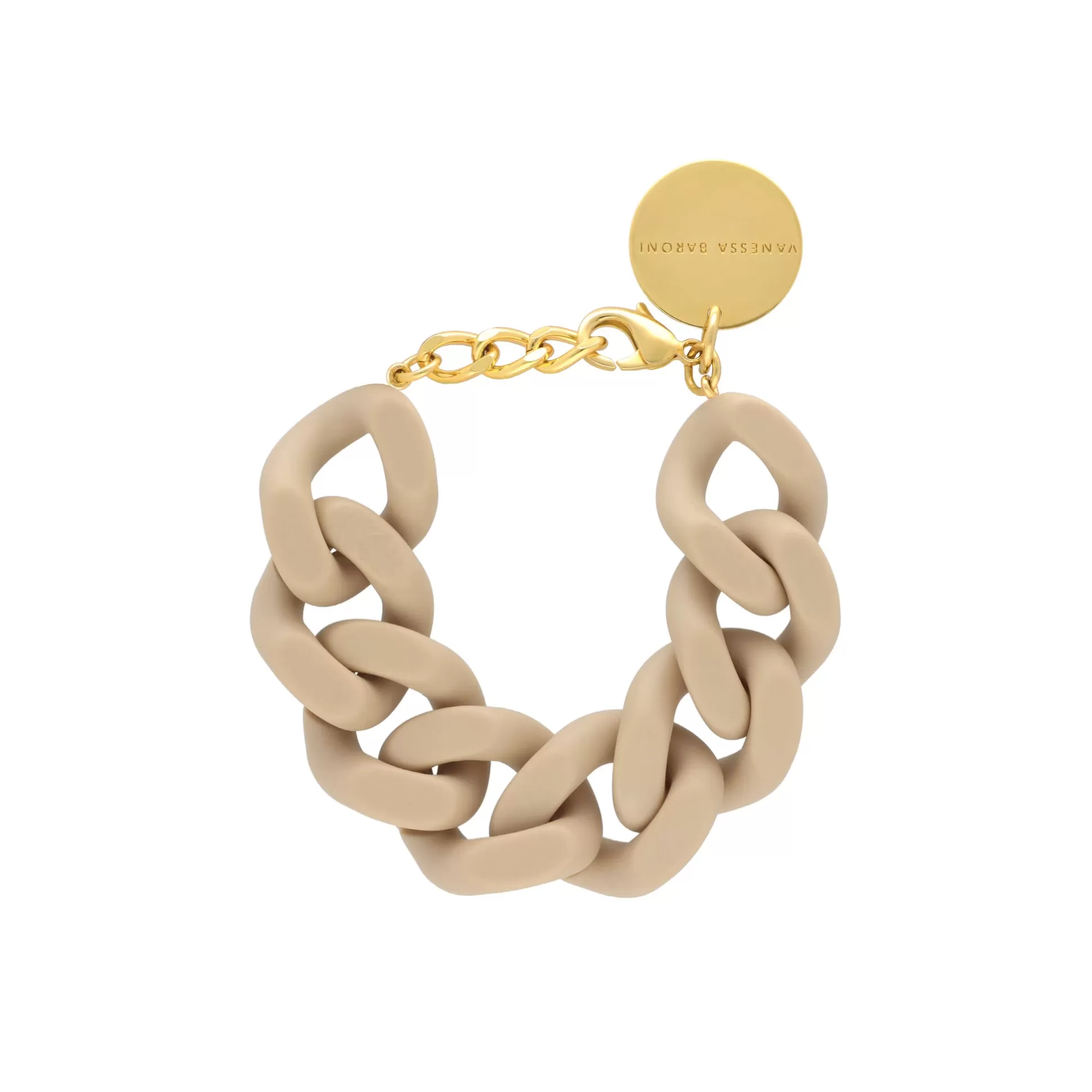 Vanessa Baroni Great Bracelet Matt Beige* Bracelets