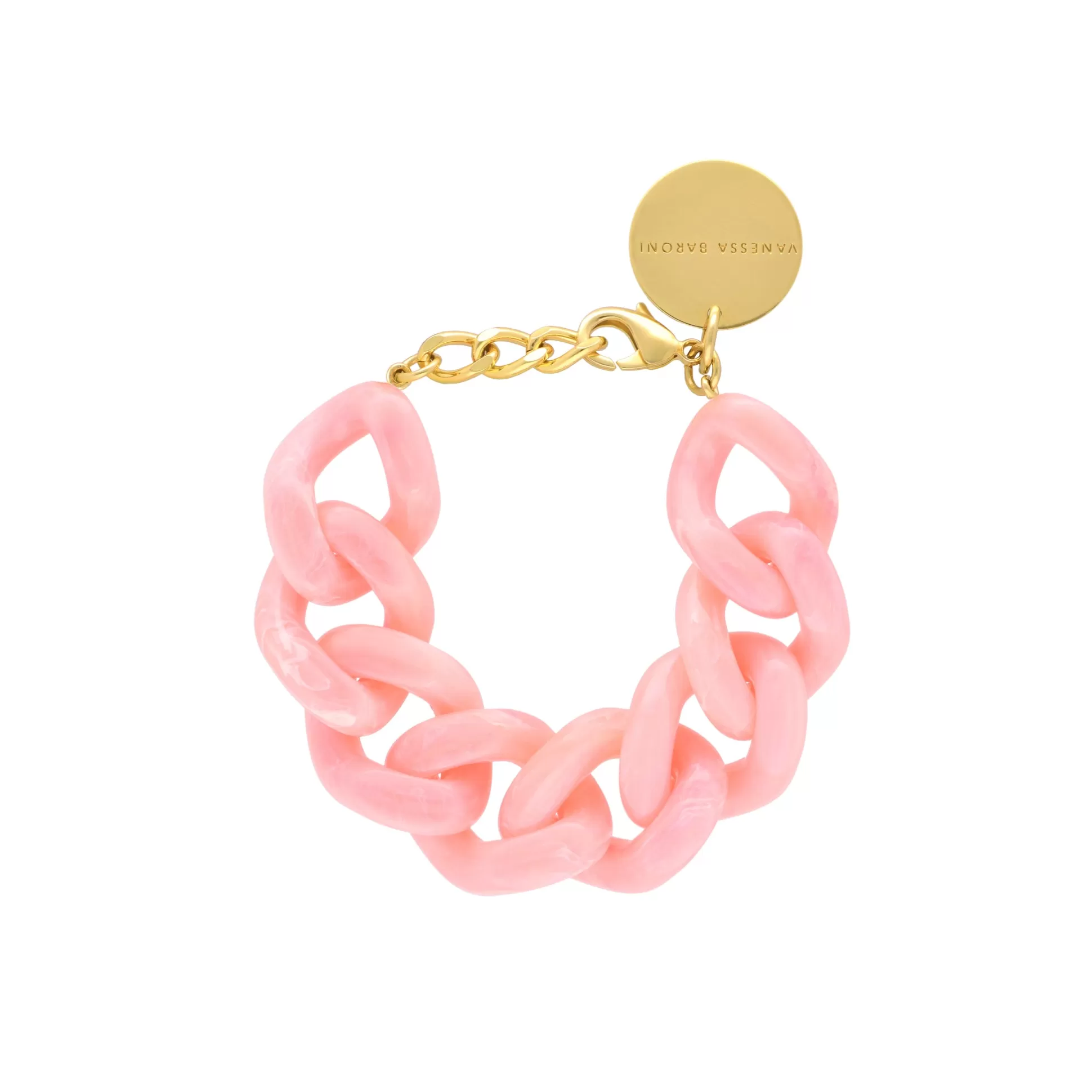 Vanessa Baroni Great Bracelet Neon Pink Marble* Bracelets