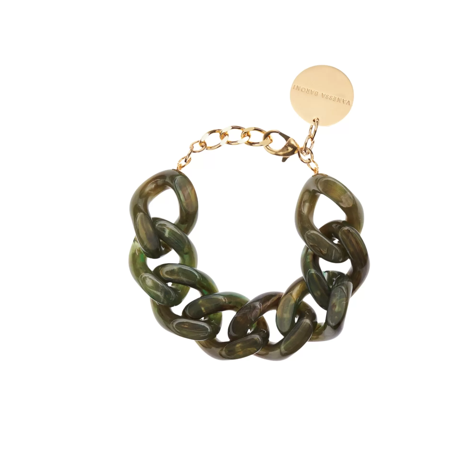 Vanessa Baroni Great Bracelet Olive Marble* Bracelets