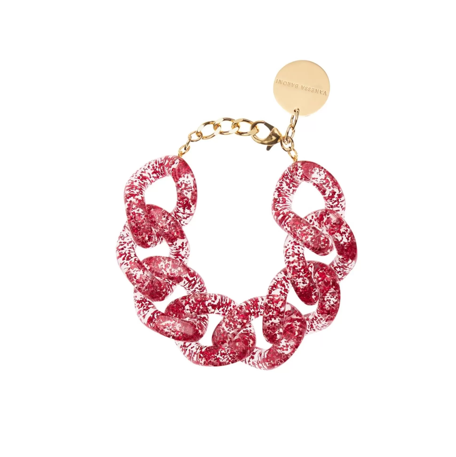 Vanessa Baroni Great Bracelet Red Glitter* Bracelets