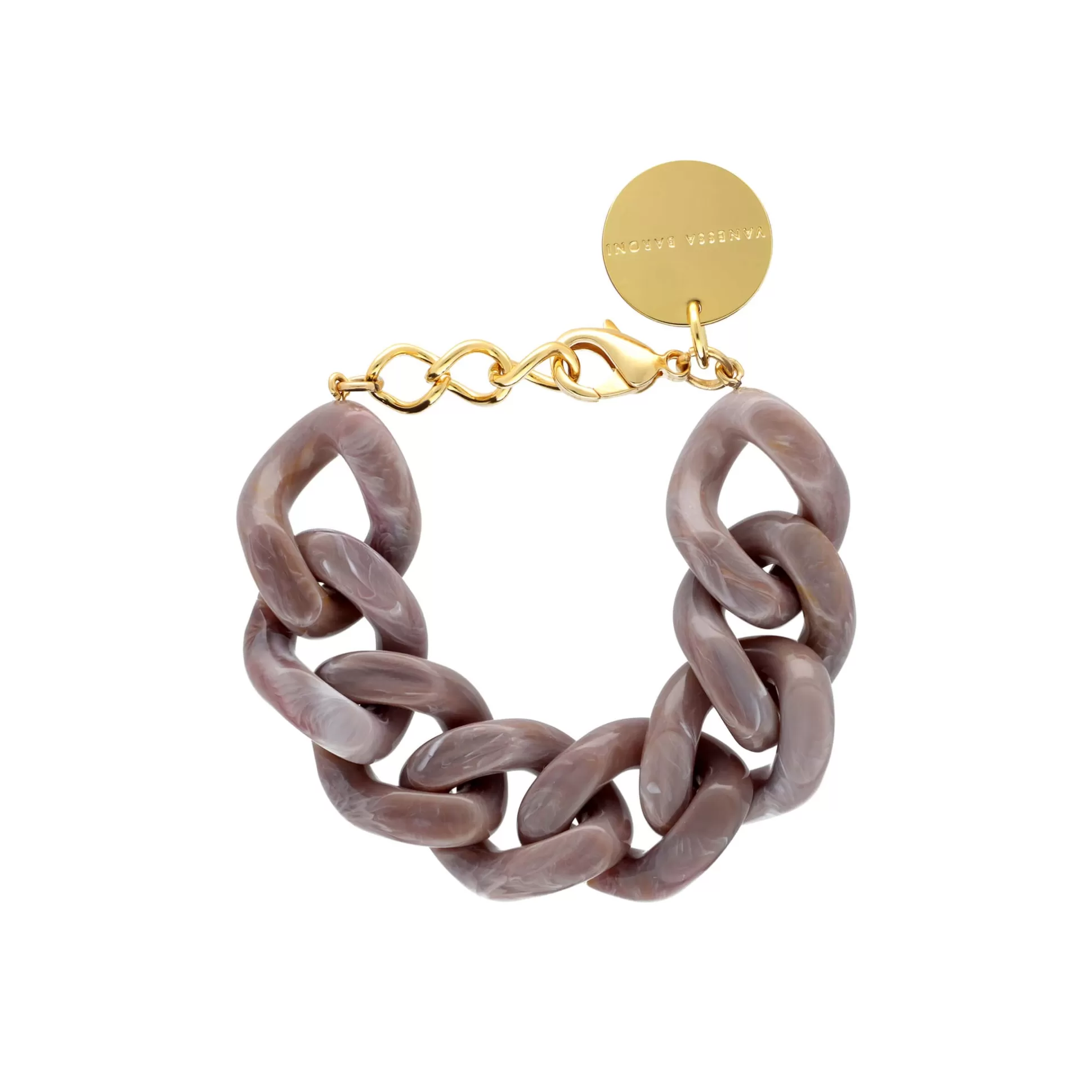 Vanessa Baroni Great Bracelet Taupe Marble* Bracelets