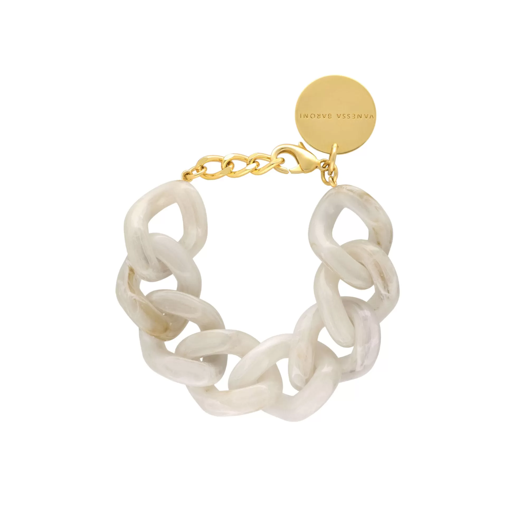 Vanessa Baroni Great Bracelet White Marble* Bracelets