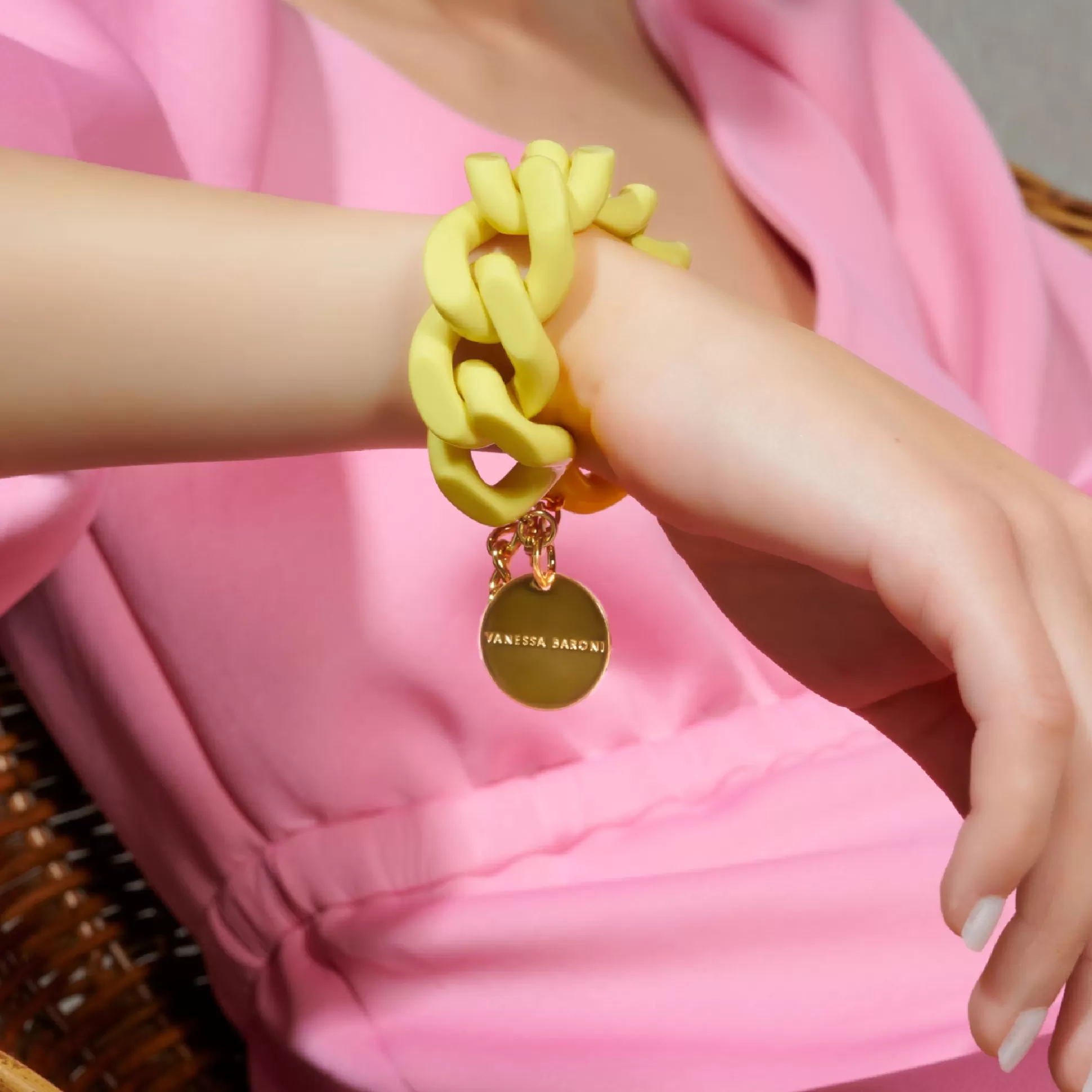 Vanessa Baroni Great Bracelet Yellow* Bracelets