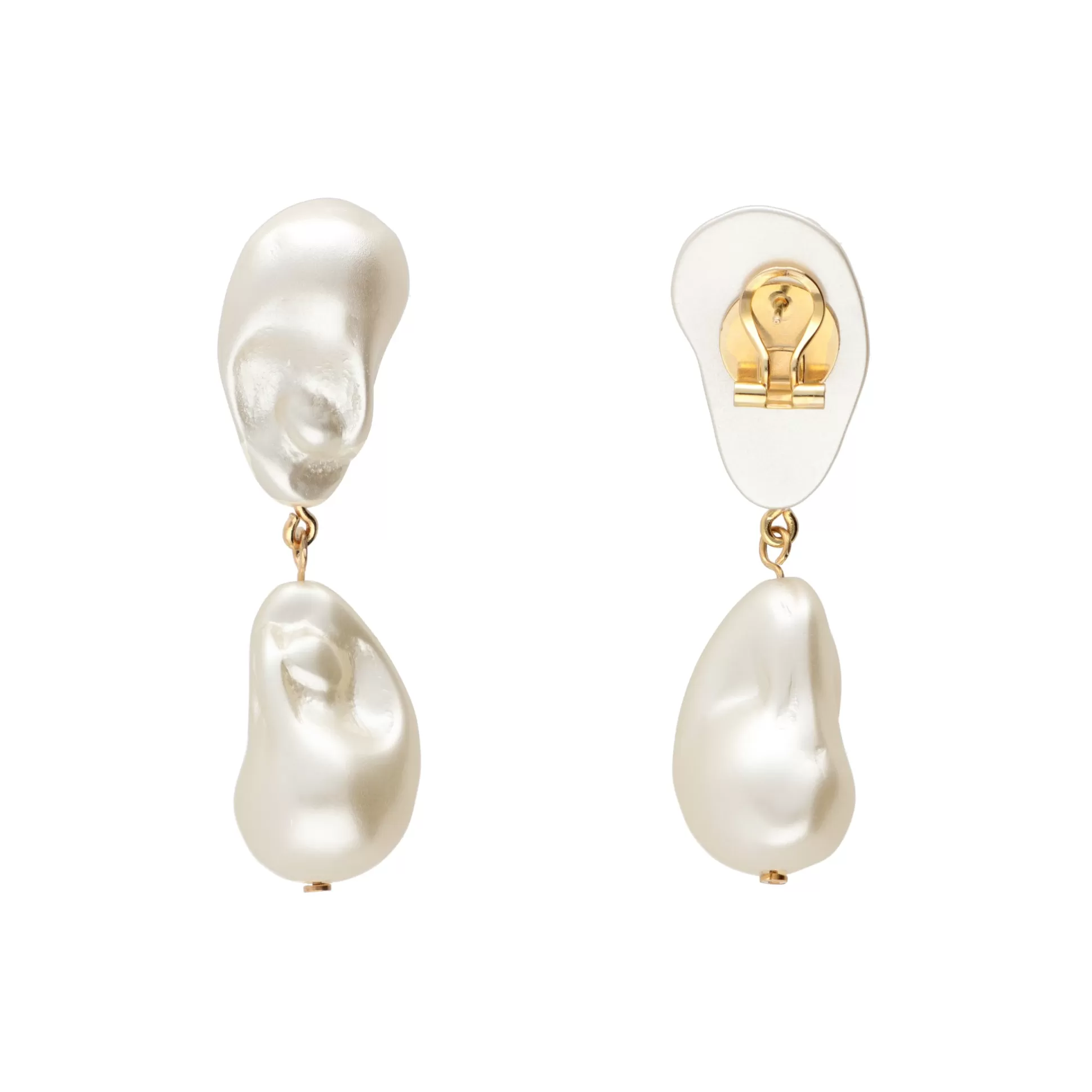 Vanessa Baroni Pepite Anneau D'Oreille Pearl* Boucles D Oreilles