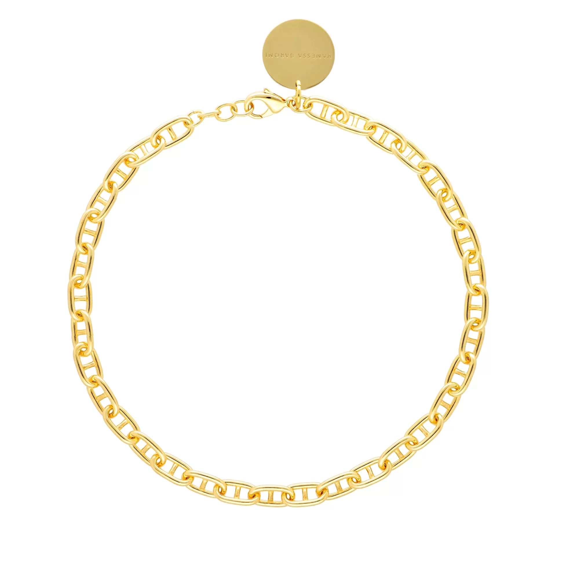 Vanessa Baroni Polo Gold Necklace* Chaines