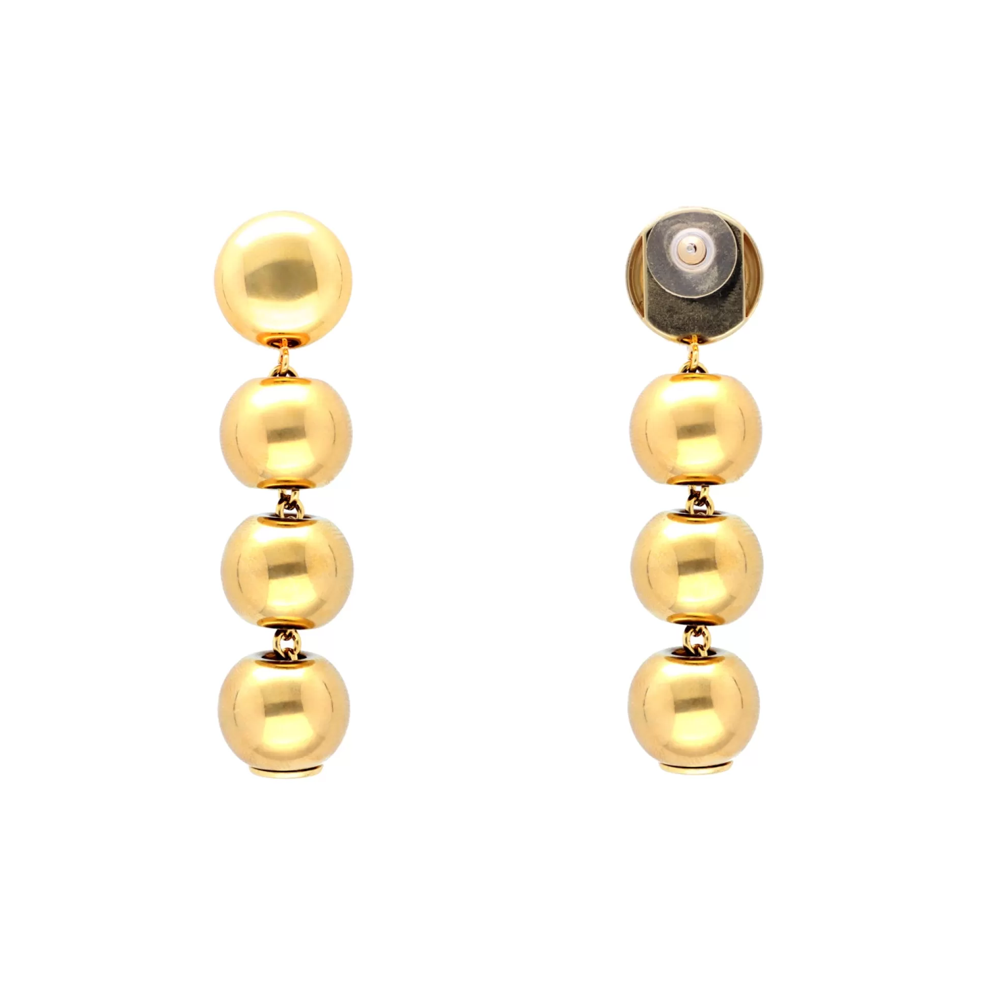 Vanessa Baroni Small Beads Earring Gold* Boucles D Oreilles