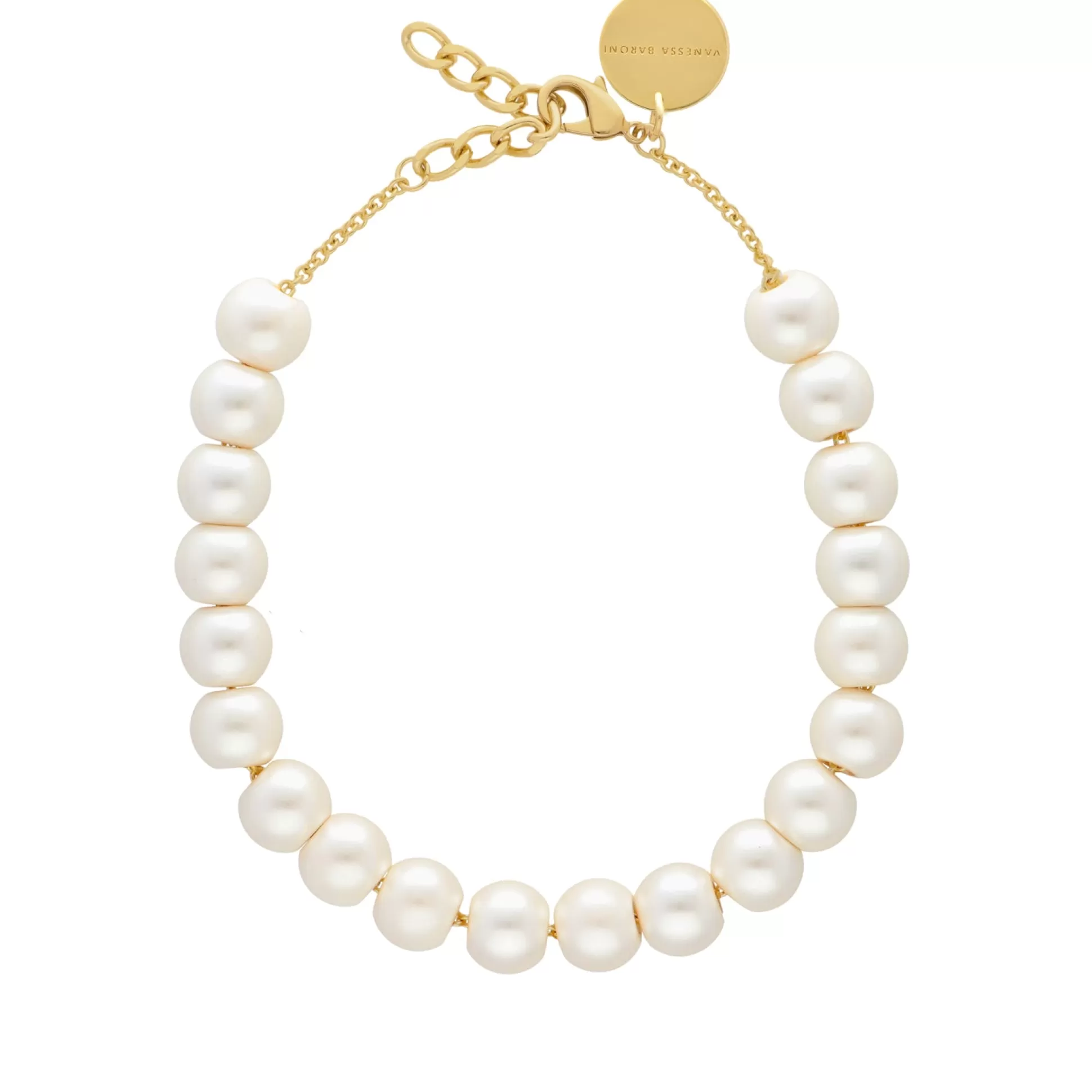 Vanessa Baroni Small Beads Necklace Short Pearl* Chaines