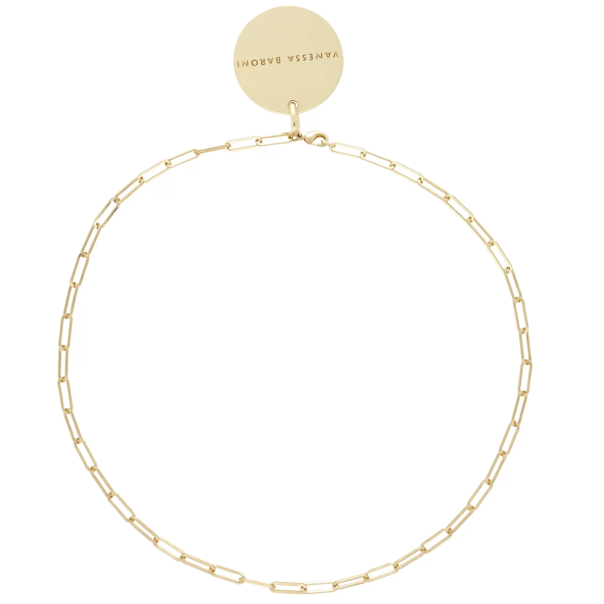 Vanessa Baroni Tiny Gold Necklace* Chaines